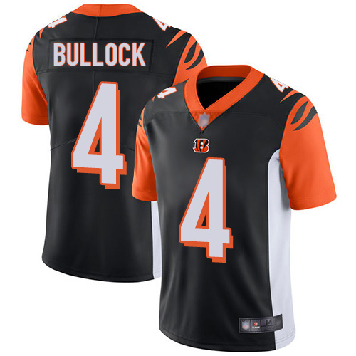 Cincinnati Bengals Limited Black Men Randy Bullock Home Jersey NFL Footballl #4 Vapor Untouchable